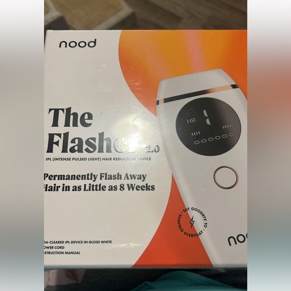 Nood The Flasher 2.0 IPL Hair Reduction Device new sealed!